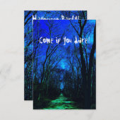 真夜中道の招待状 招待状 (正面/裏面)