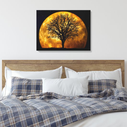 真夜中 キャンバスプリント (インサイチュ (寝室))