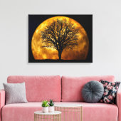 真夜中 キャンバスプリント (インサイチュ (リビング))