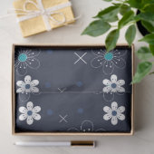 真夜冬の花ティッシュペーパー 薄葉紙 (ギフト)