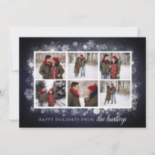 真夜霜 | ホリデーフォトコラージュカード シーズンカード (正面)