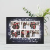 真夜霜 | ホリデーフォトコラージュカード シーズンカード (スタンド正面)