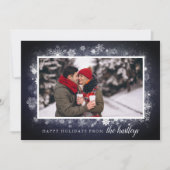 真夜霜 | 休日の写真カード シーズンカード (正面)