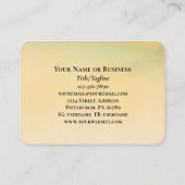 「真実があなたを自由にしてくれる」ヨハネ 8:32 聖書の言葉 ビジネスカード (裏面)