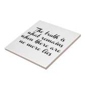 真実が残る タイル (側面)