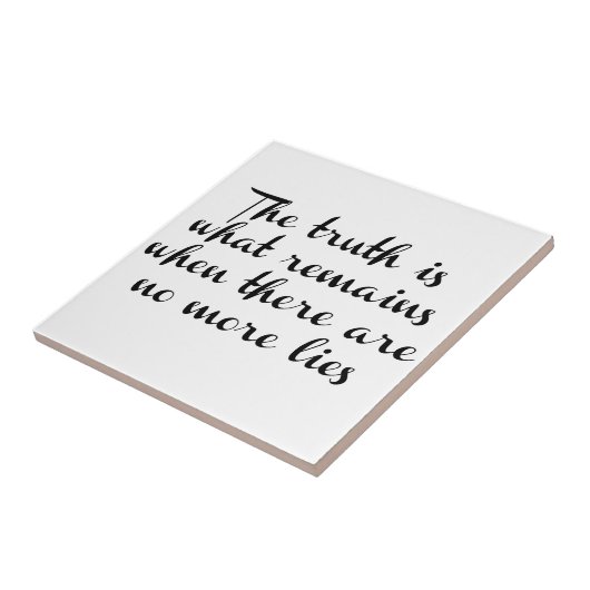 真実が残る タイル (側面)