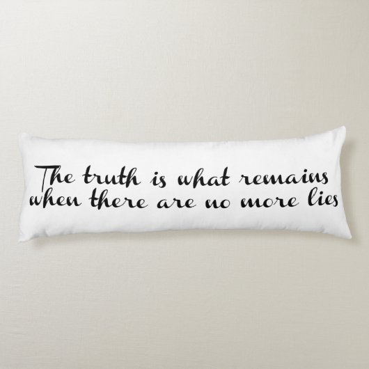 真実が残る ボディピロー (裏面)