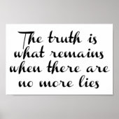 真実が残る ポスター (正面)