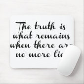 真実が残る マウスパッド (マウス)