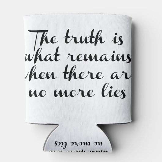 真実が残る 缶クーラー (裏面)