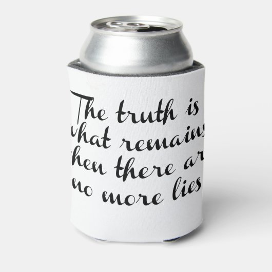真実が残る 缶クーラー (缶裏面)