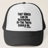 真実が痛む キャップ (正面)