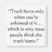 真実が痛む マグネット (正面)