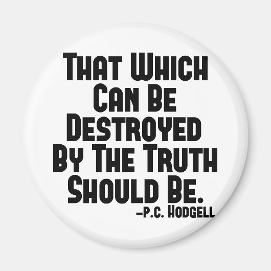 真実が痛む マグネット (正面)