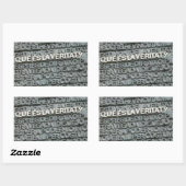 真実って何だ？ – ケエスラヴァータットさん。 長方形シール (シート)