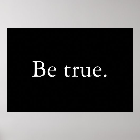 真実である ポスター (正面)