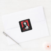 真実と人生の道を救う スクエアシール (封筒)