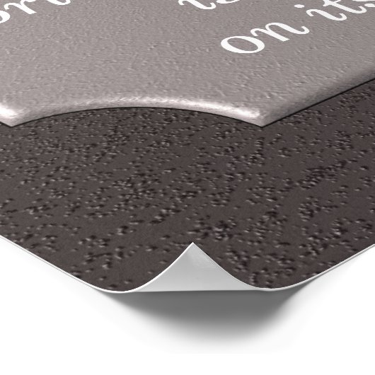 真実と嘘 – アートポスター – 引用文 ポスター (角)