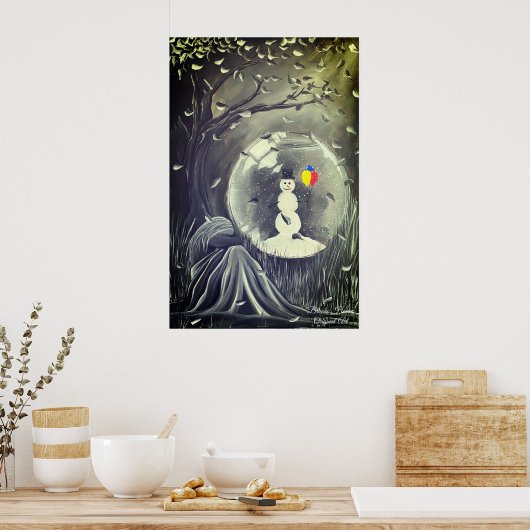 真実と嘘 ポスター (キッチン)