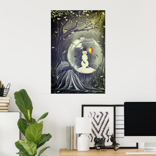 真実と嘘 ポスター (ホームオフィス)