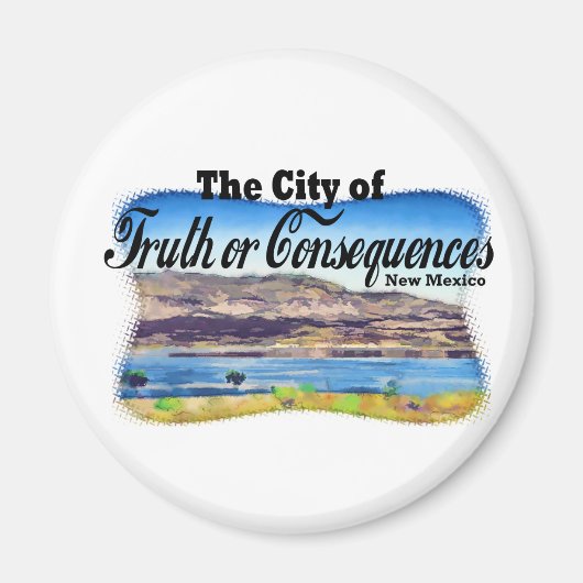 真実と結果の都市 マグネット (正面)