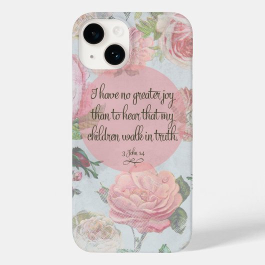 真実に従って歩む子供たち Case-Mate iPhoneケース (裏面)