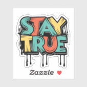 真実のままである シール (シート)