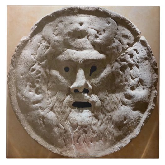 真実の口 タイル (正面)