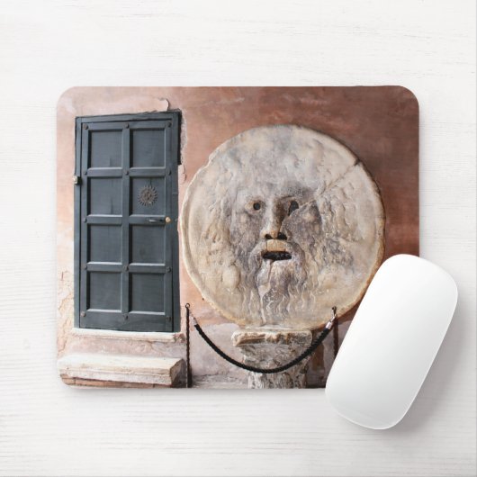 真実の口 マウスパッド (マウス)