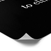 真実の山 – ニーチェ引用文 – アートプリント ポスター (角)