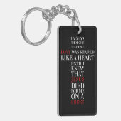 真実の愛 キーホルダー (正面左)