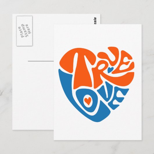 真実の愛 ポストカード (正面/裏面)