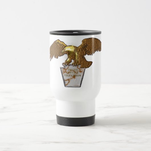 真実の正義のテレビ トラベルマグ (中央)