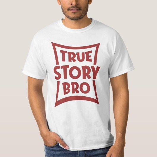 真実の話だぜ Tシャツ (正面)