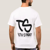 真実の通りのTシャツ Tシャツ (裏面)