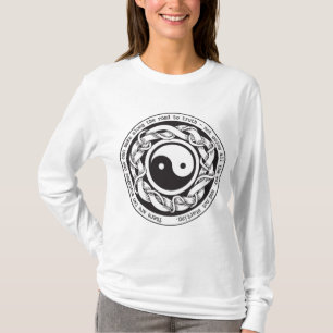 真実の陰陽への道 Tシャツ