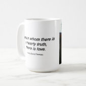 真実の馬のマグ コーヒーマグカップ (正面左)