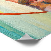 真実の黄金の声：聖ヨハネ・クリソストム ポスター (角)