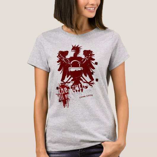真実はあなたを自由にする Tシャツ (正面)