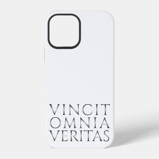 真実はすべてを征服する iPhoneケース (裏面)