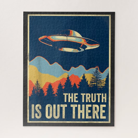 真実はそこにある51エイリアンUFO ジグソーパズル (縦)