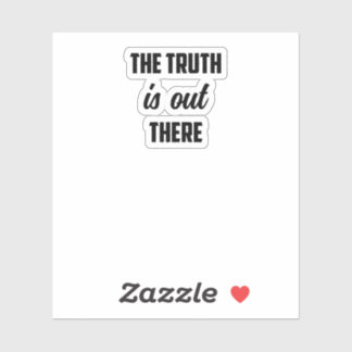 真実はそこにある：ミステリー探求者の調査 シール