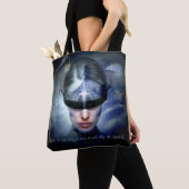 真実はトートバックあり終えません トートバッグ (クローズアップ)