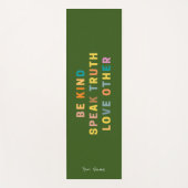 真実は人話を愛する |宗教デカール ヨガマット (正面)