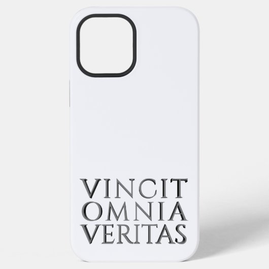 真実は全てを征服する　VINCIT OMNIA VERITAS ケース-Mate iPhone ケー iPhoneケース (裏面)