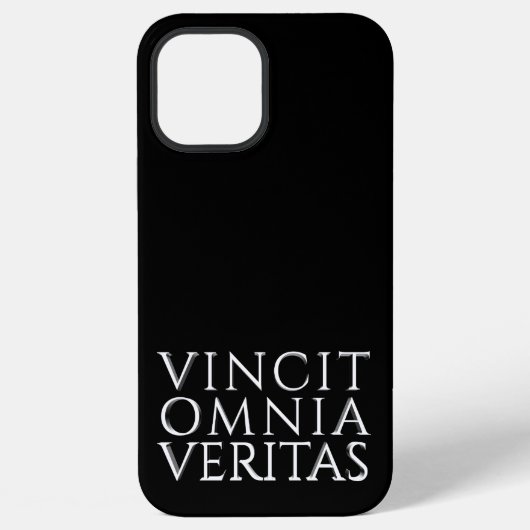 真実は全てを征服する　VINCIT OMNIA VERITAS ケース-Mate iPhone ケー iPhoneケース (裏面)