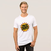 真実は外見に勝る トライブレンドＴシャツ (正面全面)