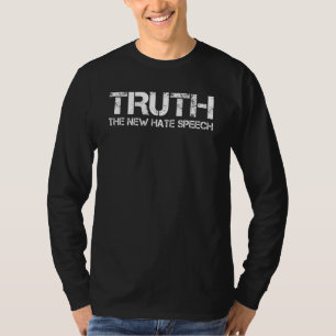 真実は新しいヘイトスピーチアンチ政府1 Tシャツ