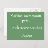 真実は決して滅びない ポストカード (正面/裏面)