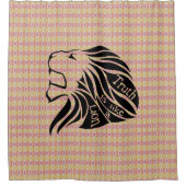 真実は獅子の如し シャワーカーテン (正面)